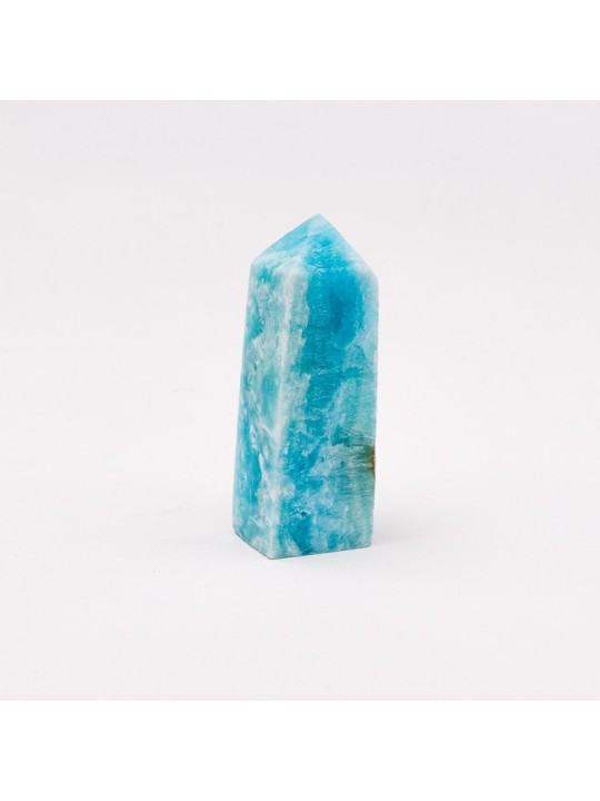 Aragonita azul cruda
