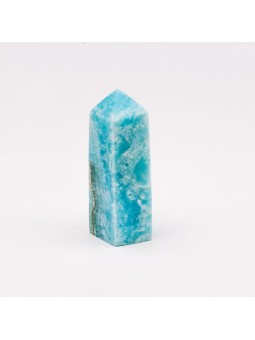 Aragonita azul cruda