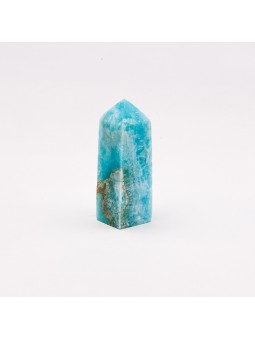 Aragonita azul cruda