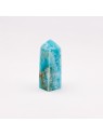 Aragonita azul cruda