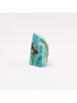 Aragonita azul cruda