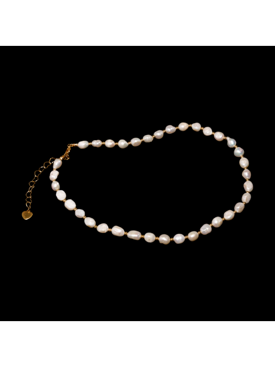 Collier en perles de rivière