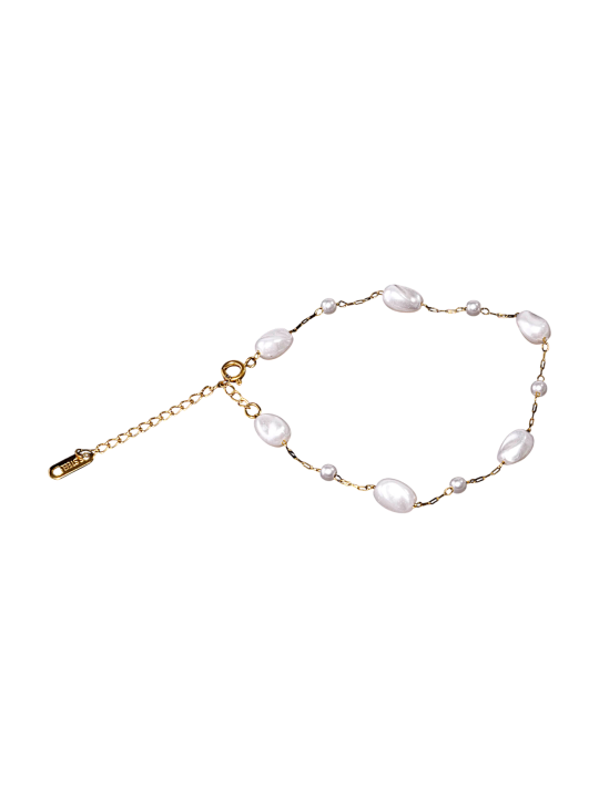 Armband/Cavigliera in Flussperlen