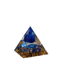 Pirámide Organiza con Lapis Lazuli
