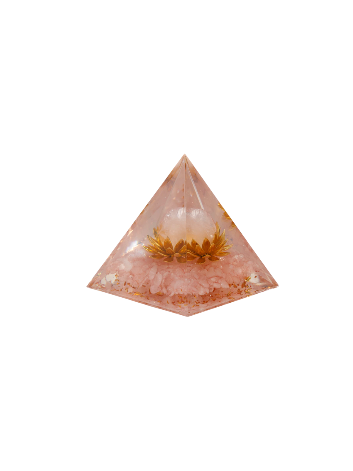 Pyramid Ordinite with Rose Quartz