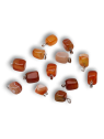Unisex pendants in carnelian