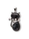 Labradorite cat pendant