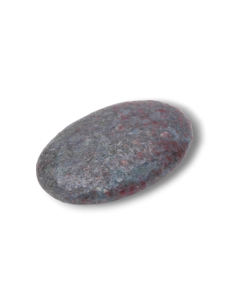 Rubin in Cyanit Palmstone