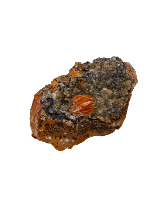 Barite crestata cristallizzata