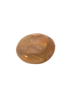 Golden Healer burattato palmstone