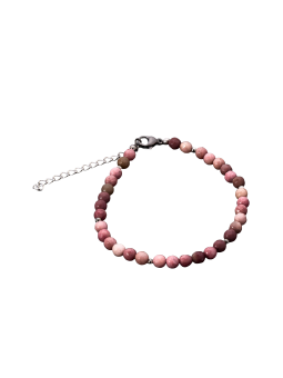 Pulseras en Rodonita