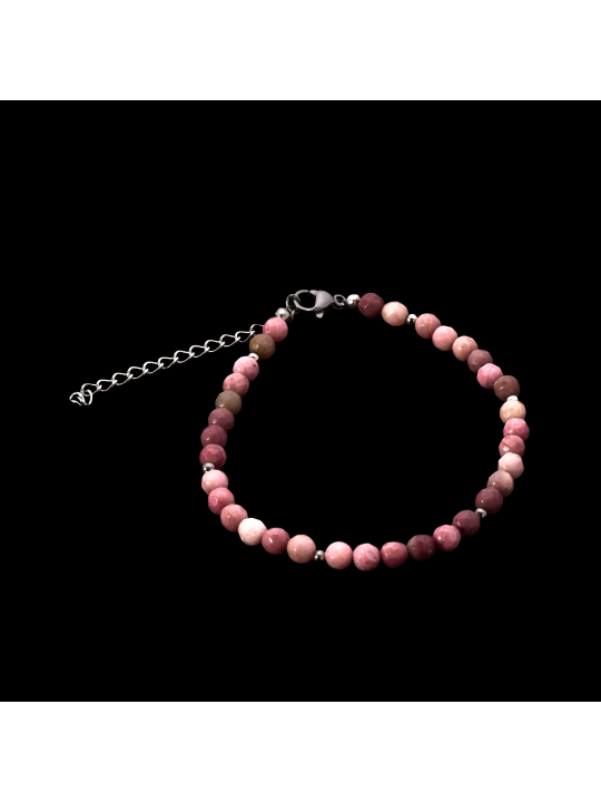 Bracelets in Rodonite