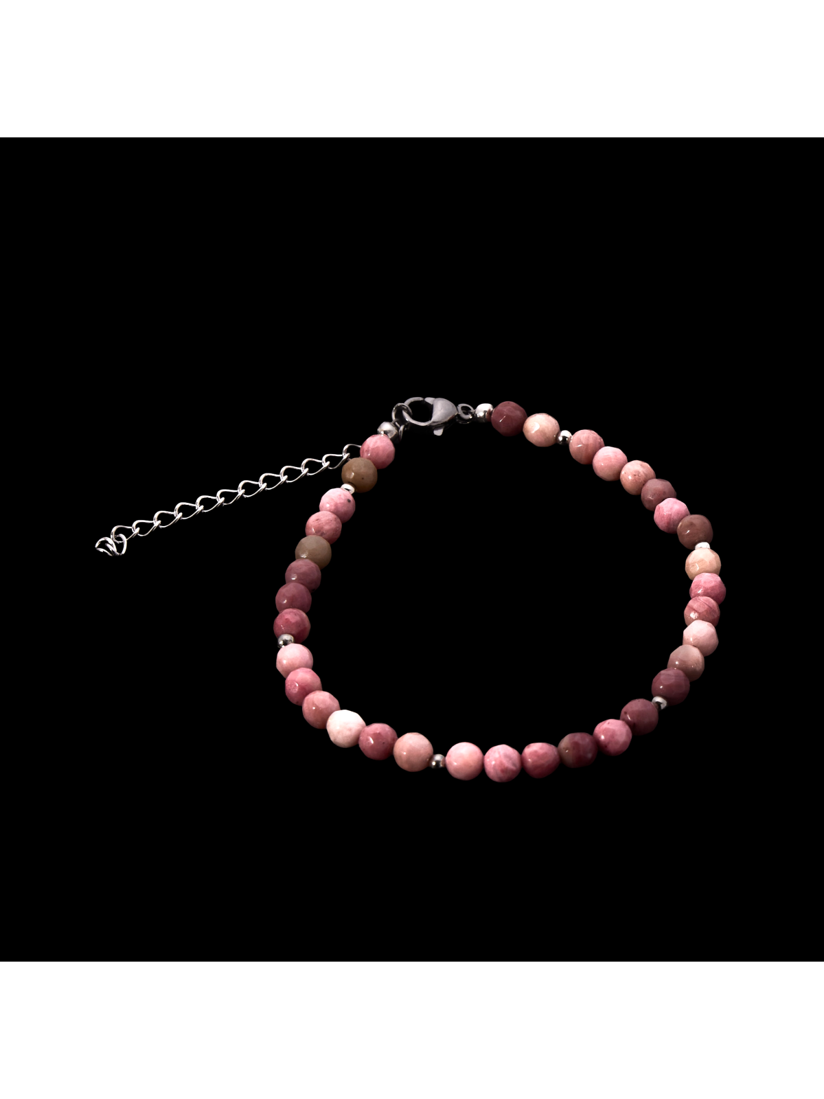 Pulseras en Rodonita