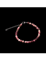 Bracelets in Rodonite