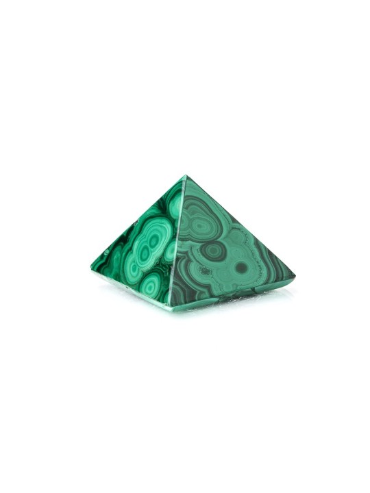 Malachite pyramid: power, protection and abundance