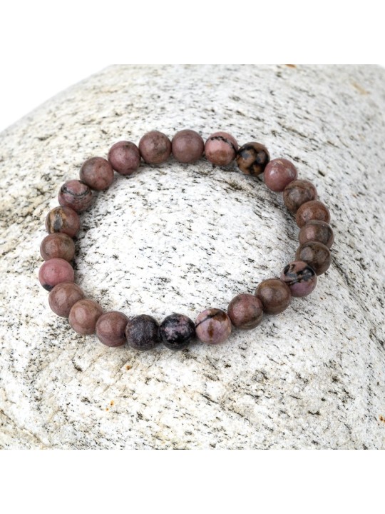 Discover our bracelets in Rodonite