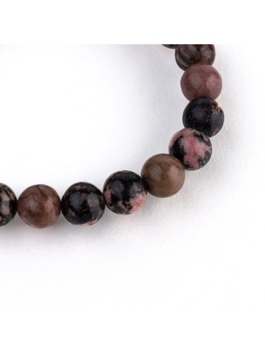 Discover our bracelets in Rodonite