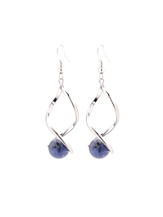 Discover our earrings in Lapislazuli