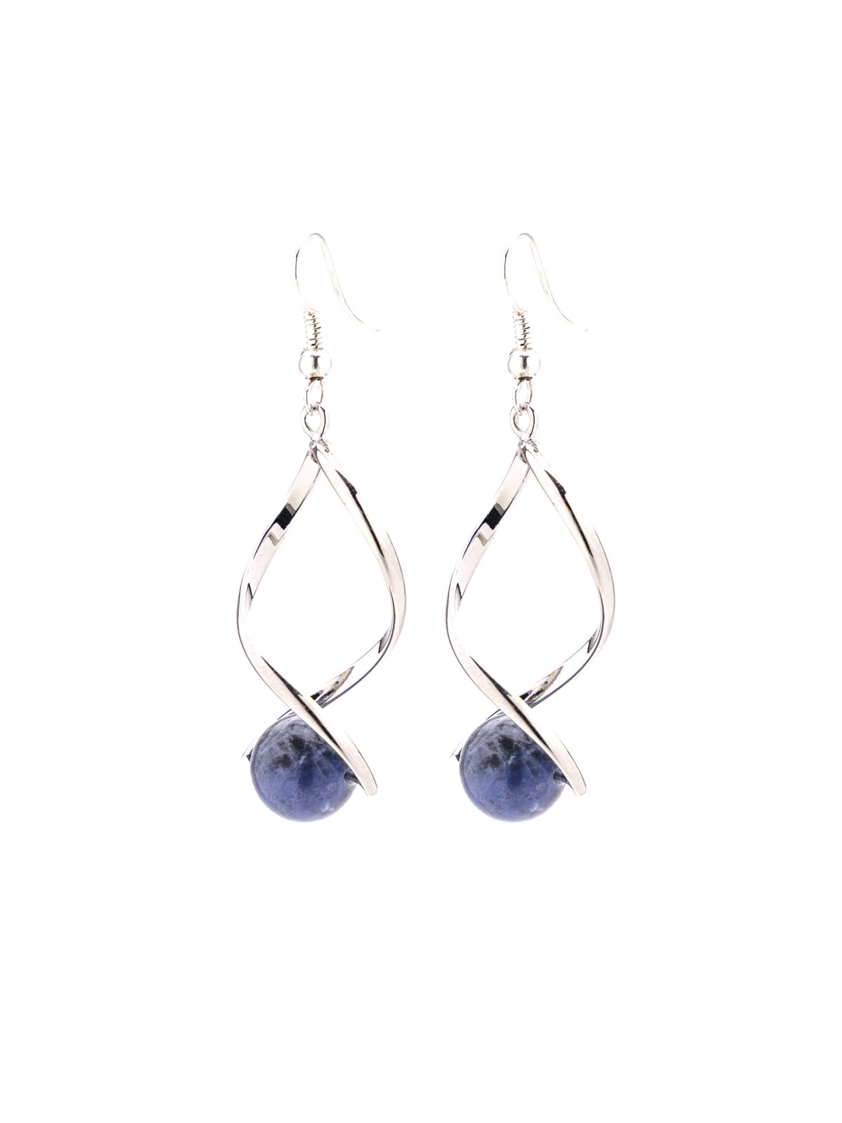 Discover our earrings in Lapislazuli