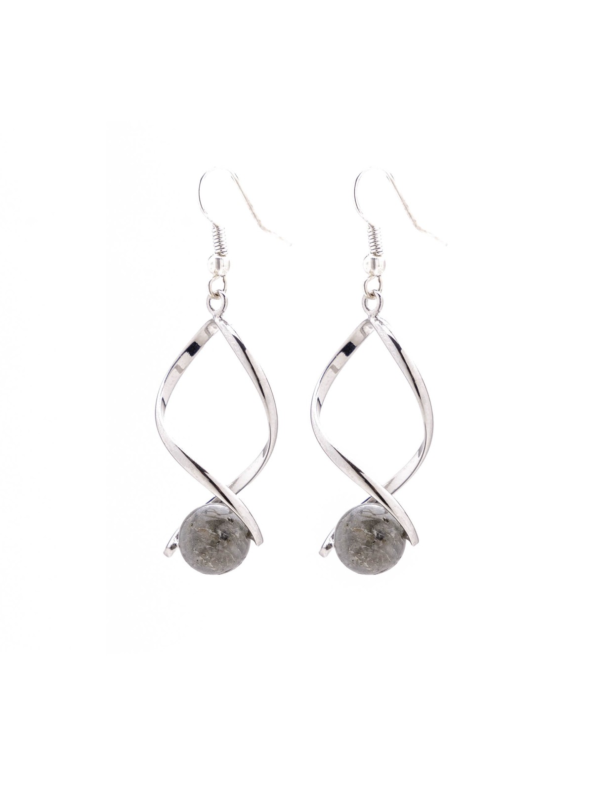 Discover our white labradorite earrings