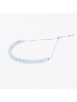 Silver and crystal bracelet - Available to order